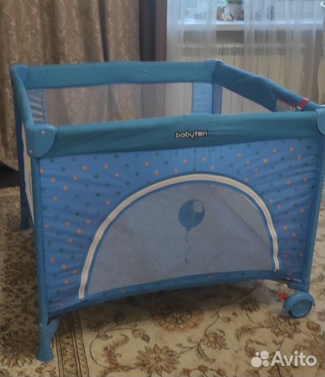 Большой детский манеж бу