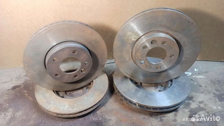 Тормозные диски комплект Фольксваген Т5