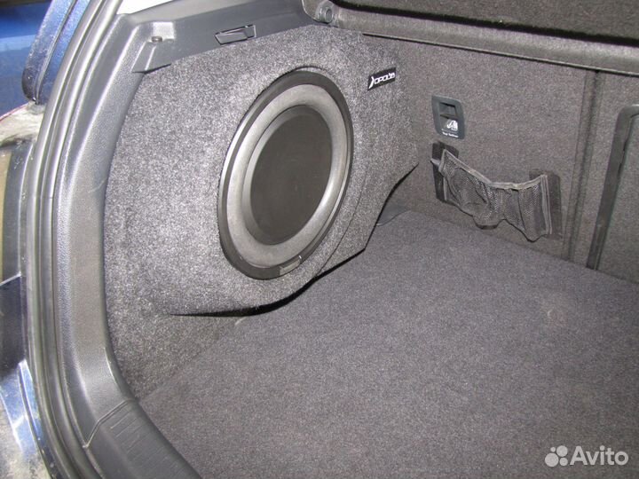 Стелс-короб на volkswagen golf 7