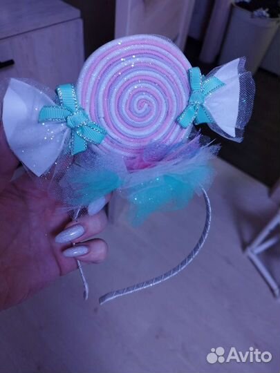 Ободок конфетка