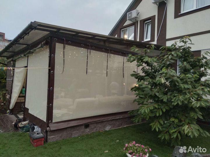 Мягкие окна Шатер Тент