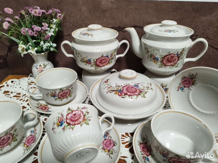Чайный СССР фарфор новый