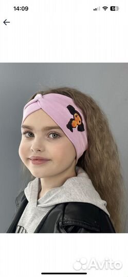 Повязка на голову для девочки