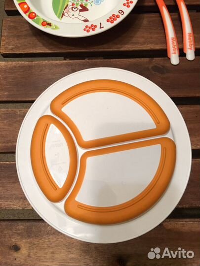 Набор тарелок посуды Avent для малышей