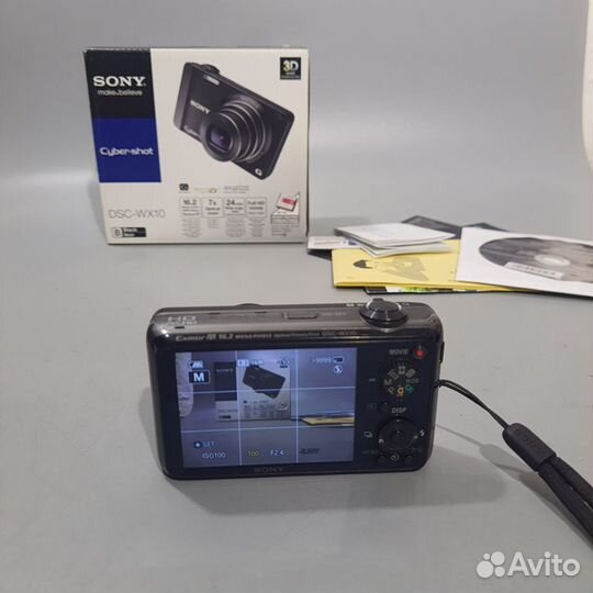 Цифровой фотоаппарат sony dsc-wx10