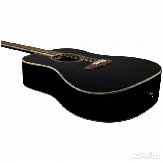 Акустическая гитара Flight AD-200 BK
