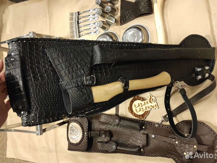 Набор шампуров премиум класса медведь