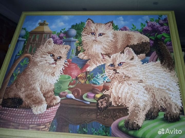 Картины стразами