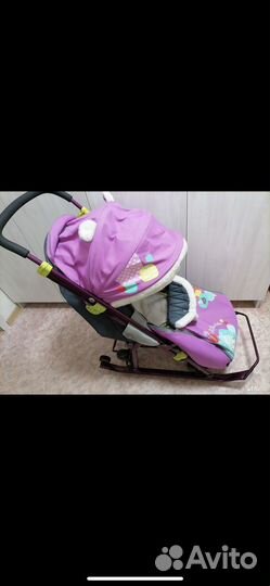 Коляска санки