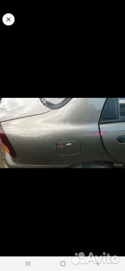 Крыло заднее Шевроле Ланос седан