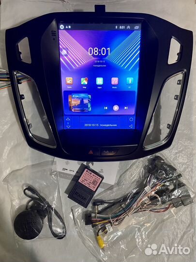 Магнитола на ford focus 3 tesla 2/32GB.Новая