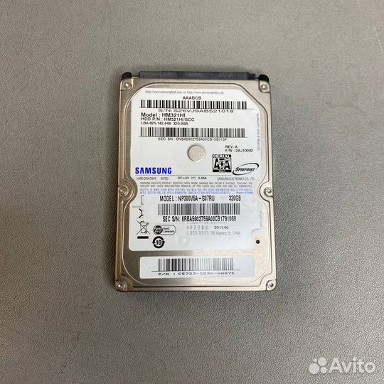 Жесткий диск Samsung HM321HI