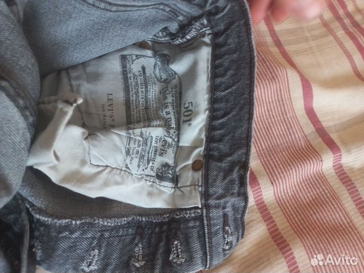 Джинсы levis 501