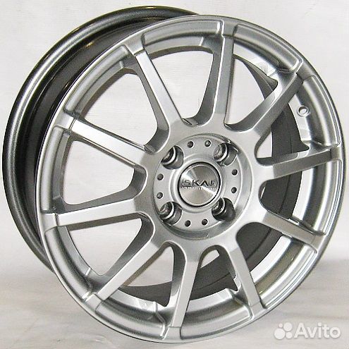 Диск Скад Акита 6х15 PCD 4х100 ET 45 DIA 67,1 алма