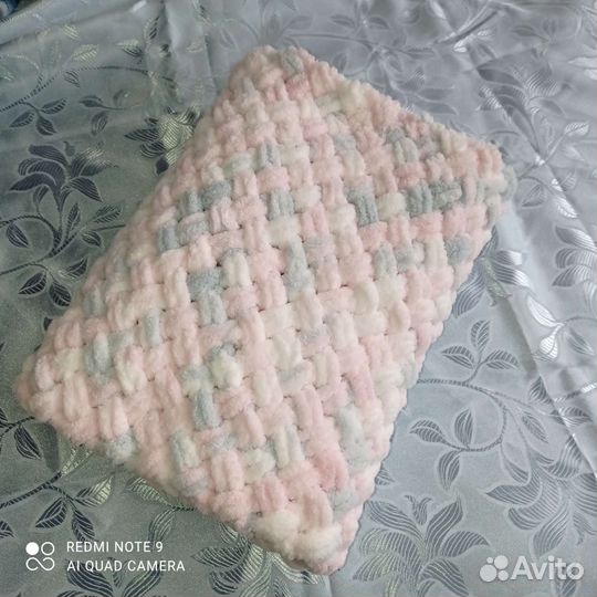 Плед детский плюшевый