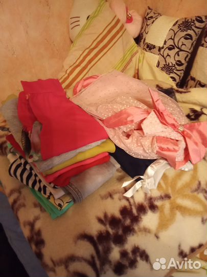 Пакет вещей на девочку 3-5 лет