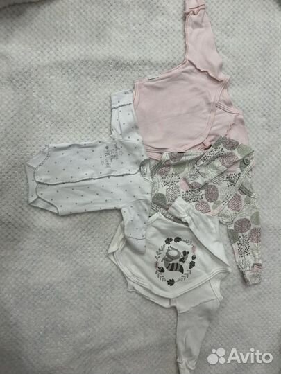 Одежда для новорожденных пакетом 50-62