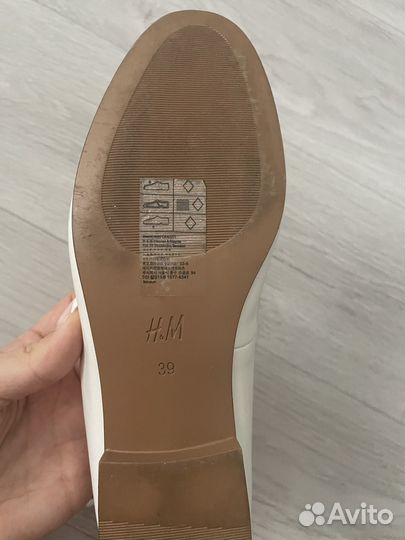 Лоферы туфли, H&M, женские