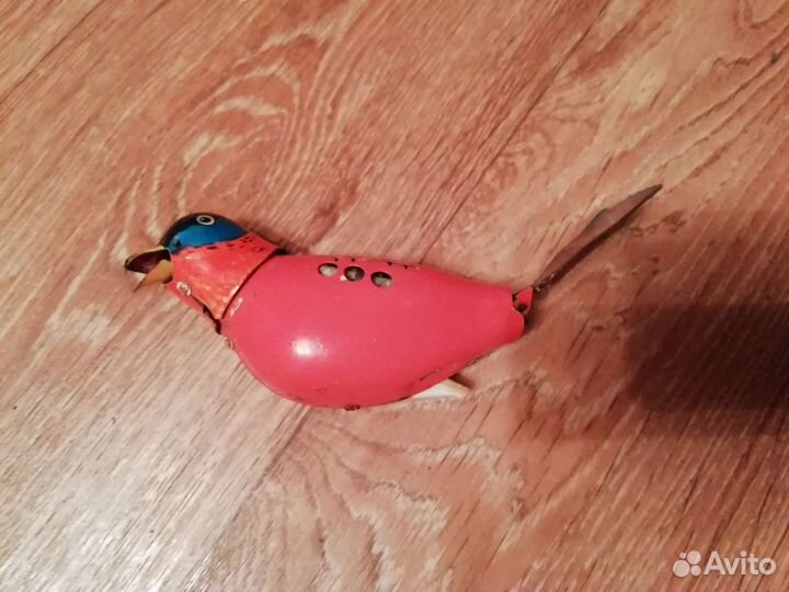 Заводная поющая птичка СССР