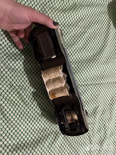 Игрушка автобус СССР стариное железная