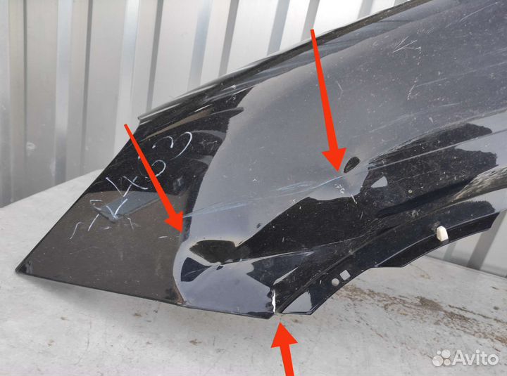 Крыло переднее левое Porsche Cayenne 2020