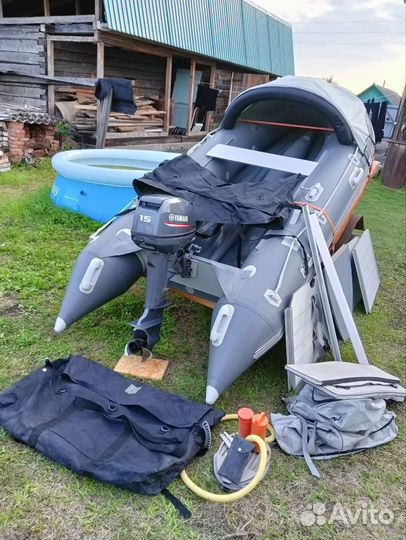 Продам лодку с мотором