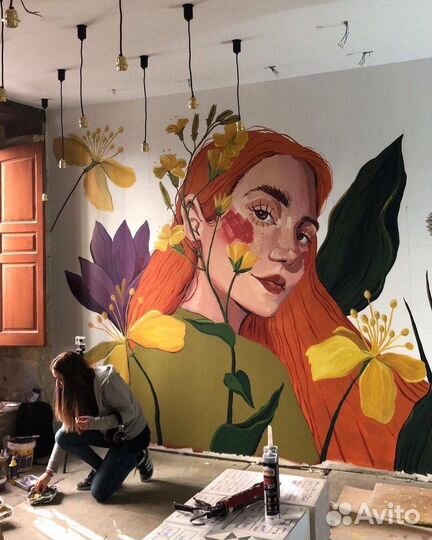 Художественная роспись стен граффити