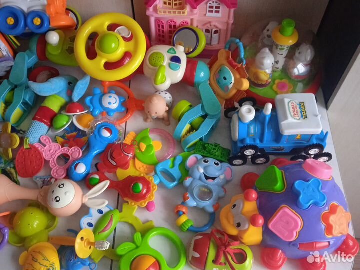 Большой пакет развивающих игрушек