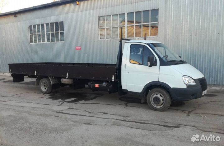 Грузоперевозки Открытая Газель 6 м