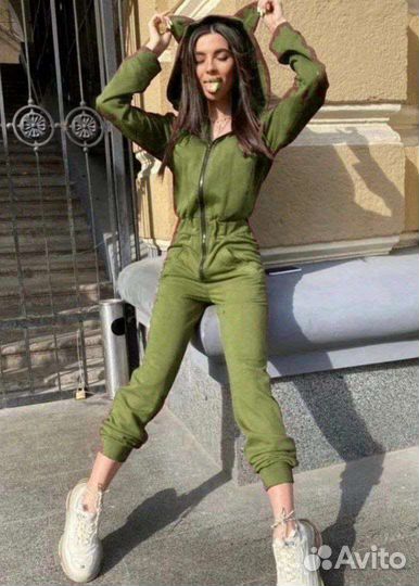 Комбинезон женский на флисе