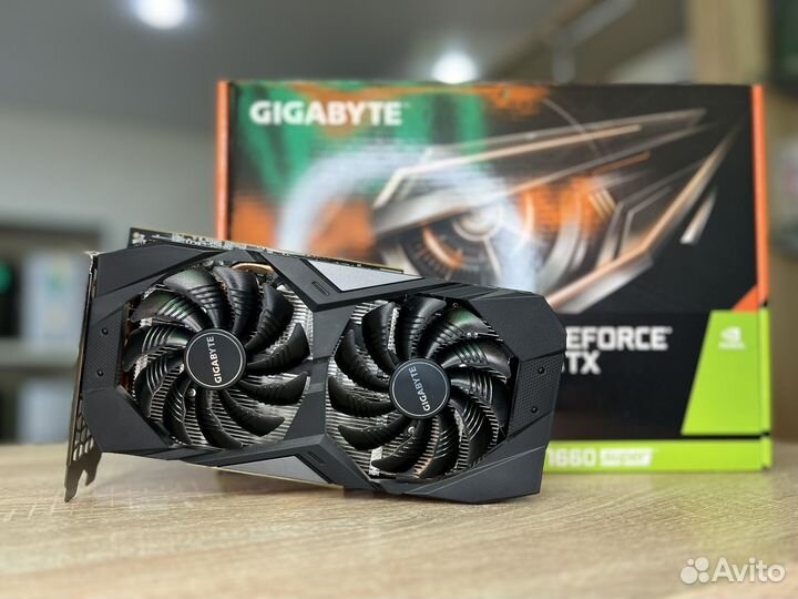 Видеокарта gigabyte GeForce GTX 1660 super OC