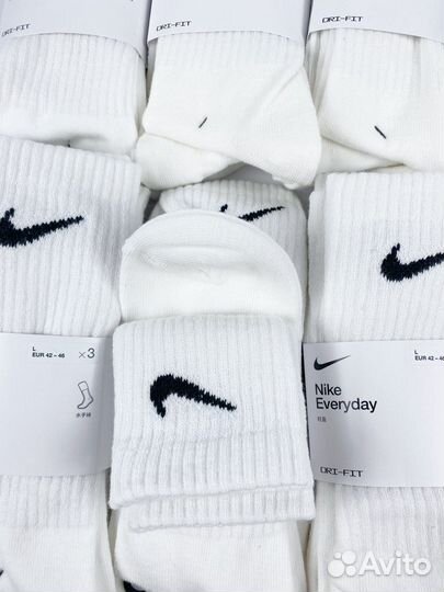 Оригинал Nike Socks White