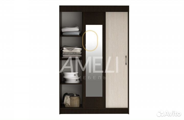 Шкаф купе с зеркалом икеа