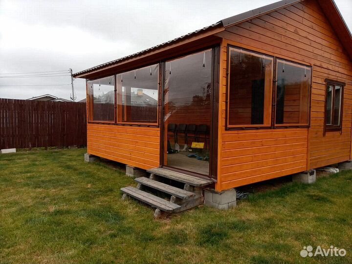 Мягкие окна на дачу