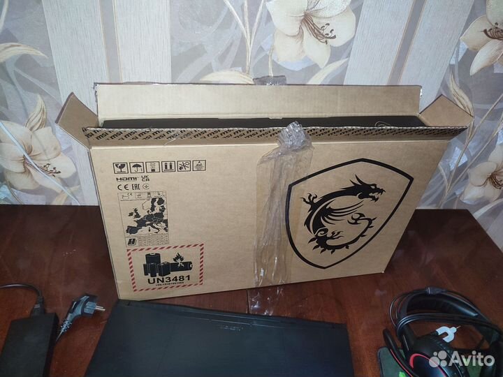 Игровой ноутбук msi katana 17