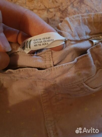 Брючки для девочки