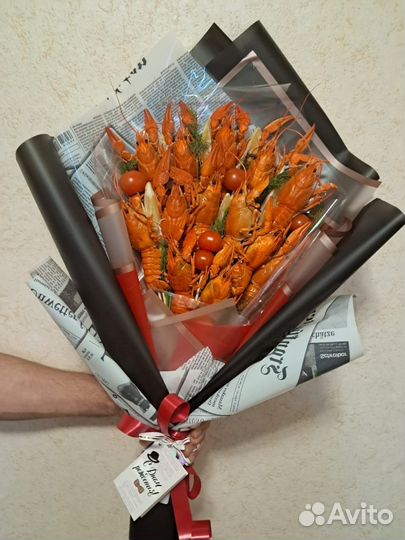 Мужские, женские букеты съедобные