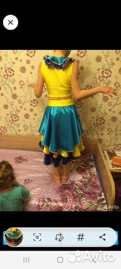 Костюм 128-134 для танцев, бразилия