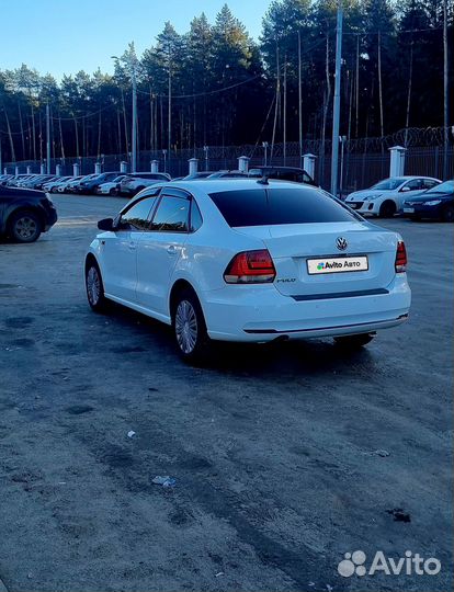 Volkswagen Polo 1.6 AT, 2018, 150 000 км