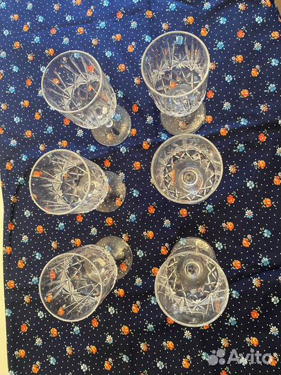 Фужеры хрустальные СССР