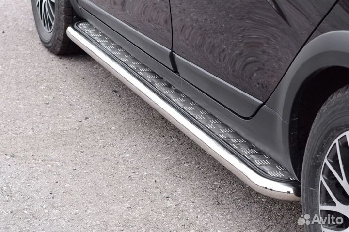 Пороги с листом LADA Vesta SW Cross