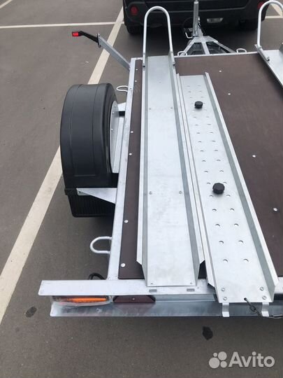 Прицеп для перевозки одного двух мотоциклов 400 кг