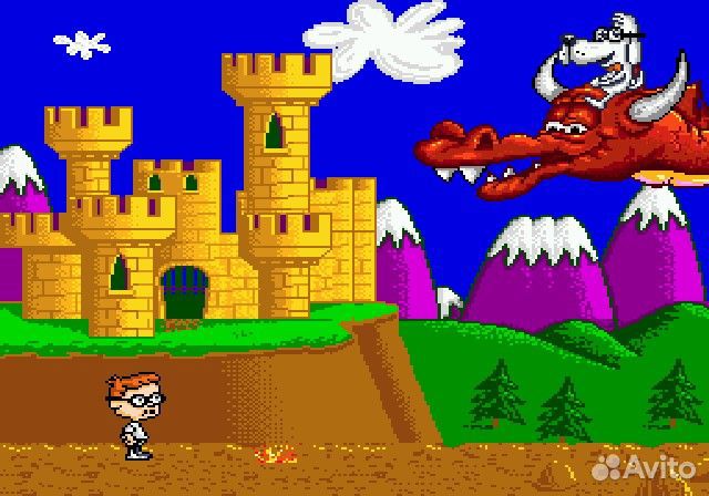 The Adventures of Rocky and Bullwinkle and Friends Sega, английская версия