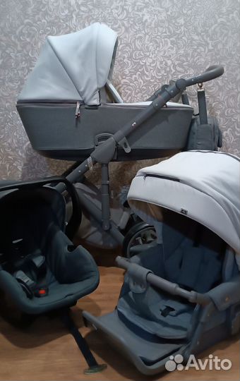 Коляска 3 в 1Адамекс Риссио