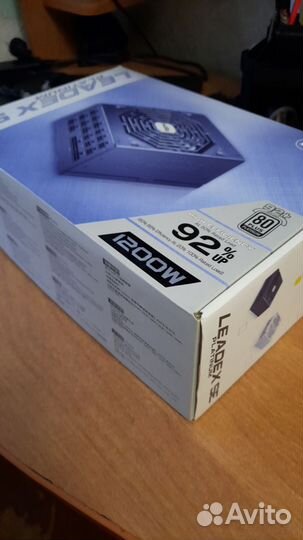 Блок питания для пк 1200w Leadex Superflower