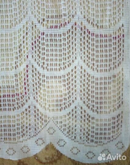 Красивые занавески /тюль на окноРазмер 78*72см