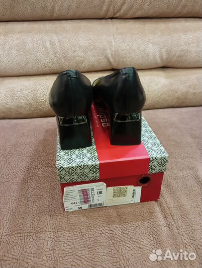 Туфли calipso 39 черные