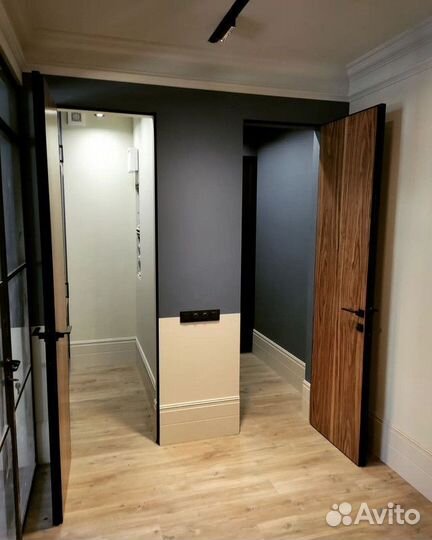 Скрытая дверь под покраску