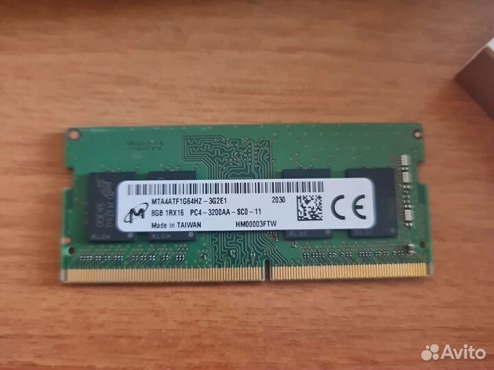 Оперативная память для ноутбука ddr4 2*8gb