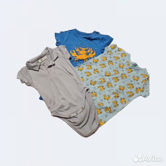 Вещи пакетом для мальчика 74 80